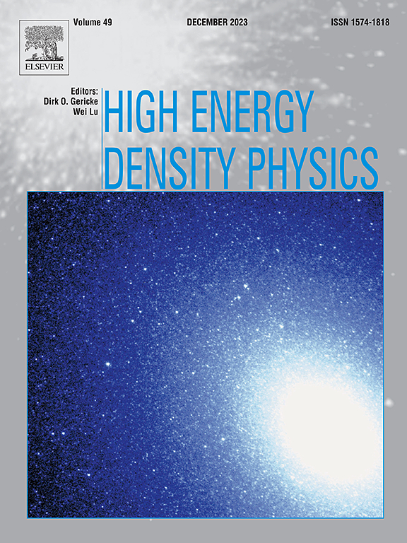 Go to journal home page - High Energy Density Physics